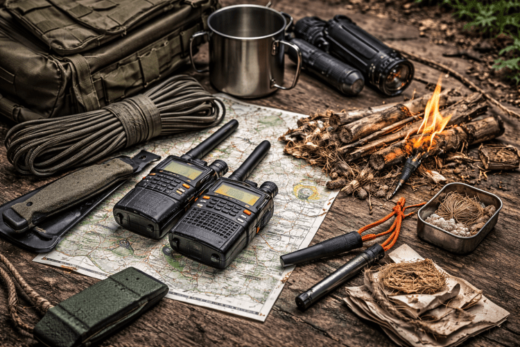 Talleres y monográficos de supervivencia, preparacionismo, orientación y comunicaciones